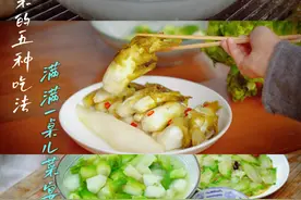 儿菜宴——把儿菜的5种吃法一次集齐 儿菜你们都怎么做呢？视频封面