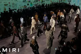 AMIRI 2022 秋冬时装秀#明星 #模特 #名模 #秀场 #乔巴巴罗视频封面