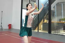 接发球技巧，都来学！#羽毛球教学视频封面
