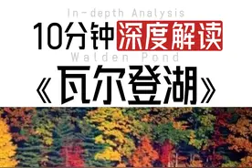 读不懂《瓦尔登湖》？ #在抖音当一种很新的书搭子 #我的文学搭子  #人文星闪耀计划  #在抖音探索文学之美 #瓦尔登湖视频封面