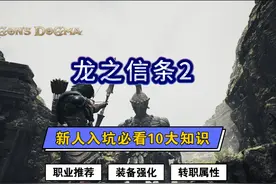 【龙之信条2】新人入坑必看10大知识丨一站式保姆级教学攻略视频封面