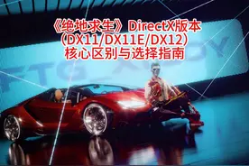 绝地求生DirectX版本选择指南 DX11是“稳”，DX11E是“顺”视频封面