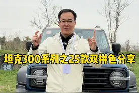 25款坦克300车型的双拼颜色，你喜不喜欢呢？ #坦克300 #25款坦克300来了 #坦克300潮野时尚搭子 #坦克300Hi4T怎么样 #坦克300Hi4T潮玩都市