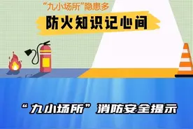 【“九小场所”消防安全提示】“九小场所”由于活动空间较小，物品堆放不规范，人员密集流动性大，往往存在很大的消防安全隐患。规避风险，防范未然！这份九小场所消防安全提示，一起来学习。#应急科普视频封面