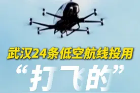 #低空经济又上新  ！#以后打飞的赶飞机  ！#武汉24条低空航线投用视频封面