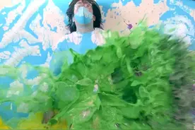 不是等待暴风雨过去，而是在雨中跳舞 #画画视频封面