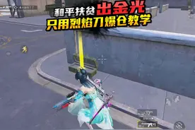 扶贫粉丝只带烈焰刀 出五个金光白手起家加 单排教学 一起看快视频封面