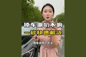 锁车喇叭不响，根本不用去修理厂，我教你不花钱轻松解决！ #锁车喇叭响 #修理厂 #汽车人共创计划 #锁车 @抖音汽车 @抖音短视频视频封面
