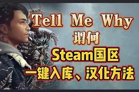 叙事冒险游戏《Tell Me Why》Steam国区一键入库+中文汉化教程视频封面