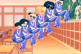 女生下课 VS 男生下课 #沙雕动画 #搞笑 #动画
