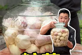 腌糖蒜 酸甜爽脆 晶莹剔透，做法非常简单 #美食趣胃计划#糖蒜#美食教程视频封面