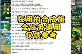 在用的合成旗全任务通用 仅供参考 #梦幻西游电脑版 #梦幻西游