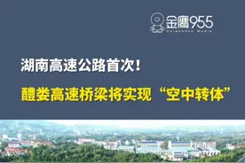 湖南高速公路首次!醴娄高速桥梁将实现“空中转体” #湖南高速公路 #湖南发展视频封面