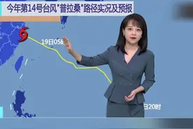 “普拉桑”路径实况 浙江 上海 安徽 江苏等地有强降雨视频封面