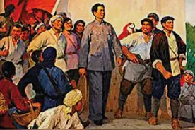 1927年9月9日， 驻在修水的工农革命军第一团打出崭新的军旗向湖南平江进发，秋收起义正式打响。毛泽东在《西江月·秋收起义》一词中写道：“军叫工农革命，旗号镰刀斧头。”视频封面