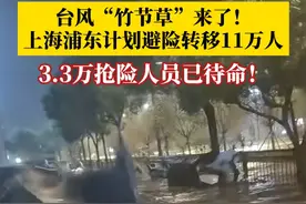 台风“竹节草”来了！7月30日，#今年第8号台风竹节草登陆  ，为防御“竹节草”，上海浦东计划避险转移11万人，3.3万抢险人员已待命！#媒体精选计划