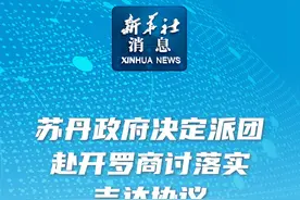 新华社消息｜苏丹政府决定派团赴开罗商讨落实吉达协议视频封面