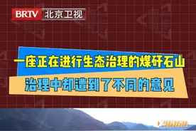 #人间真实情景剧 一座正在进行生态治理的煤矸石山
治理中却遭到了不同的意见 #btv向前一步  @抖音短视频视频封面