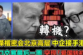 李泽楷密会高层 中企接手港口 港口交易最后一周 突现爱国转机视频封面