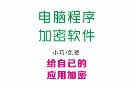 给自已应用加密 电脑程序应用加密软件#电脑技巧 #电脑软件视频封面