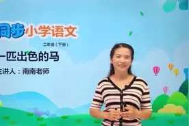 二年级下册人教版语文第二单元7.1一匹出色的马#语文 #小学视频封面