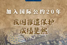 #新华社消息  ｜加入国际公约20年我国非遗保护成绩斐然视频封面