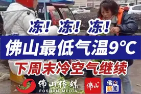冻！冻！冻！佛山最低气温9℃，下周末冷空气继续。 （来源：佛山市新闻传媒中心记者谈飞洋、田崇浩，编辑：甘乐）#冷空气 #佛山 #降温 #注意防寒保暖 #广东dou知道视频封面