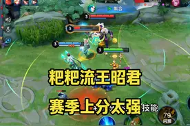 王昭君的“粑粑流”玩法，金牌辅助拿到手软，减速机制你得学会！视频封面