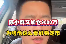 陈小群为啥这么看好稳定币？ #股票 #陈小群 #稳定币 #深圳新兰德 
