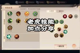 老虎技能键位及仙魔技能加点教程#完美世界 #手游视频封面