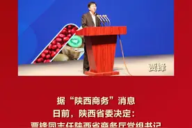 空缺一年后，贾锋接任陕西省商务厅党组书记视频封面