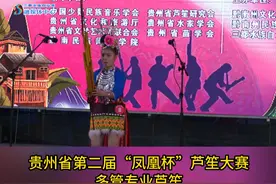 三等奖！贵州省第二届“凤凰杯”芦笙大赛多管专业芦笙 #凤凰杯芦笙大赛视频封面