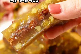绿豆拼红豆马蹄糕，谁能拒绝软软糯糯的广式点心呢 #嘎嘎好吃 #美食分享 #解馋零食 #糕点 #红豆视频封面