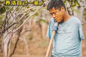 陕西断臂小伙儿种16亩猕猴桃，自制耕种工具学习生活技能养活家人，在家乡闪耀着属于他的光芒#陕西断臂小伙 #乡村守护人 #新农人计划2023视频封面