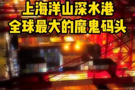 为什么老外都把上海洋山港叫“魔鬼码头”？因为它是全球规模最大、自动化程度最高的无人港口。今天就带大家看看这个无人港口是如何实现自动化运行的？#上海港 #洋山港 #港口 #外贸 #海运视频封面