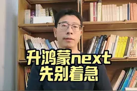 升级华为纯血鸿蒙next，先别着急 #鸿蒙next #纯血鸿蒙视频封面
