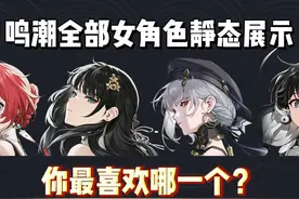 二次元动作大作鸣潮全部女角色静态展示！你最喜欢哪一个？ #鸣潮视频封面
