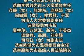 #李秀领当选北京市人大常委会主任#殷勇当选北京市市长视频封面