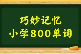 巧妙记忆小学800英语单词 小升初考试大量出现的重点核心词汇视频封面