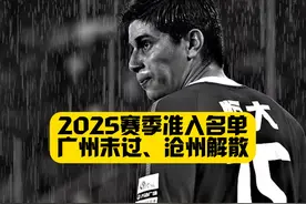 足协公布2025赛季准入名单！广州未过！沧州雄狮宣布解散！视频封面