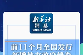 新华社消息｜前11个月全国发行新增地方政府债券46740亿元视频封面