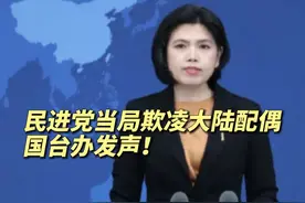 民进党当局欺凌大陆配偶，国台办发声！视频封面