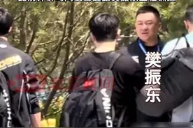 樊振东时隔半年重返赛场，据路透显示，樊振东昨日已抵达雄安，将与许昕一同为2025赛季中国乒超联赛积极备战。据悉，乒超联赛第一阶段于6月9日至11日在河北雄安新区雄安体育中心体育馆举行。#樊振东  #2025乒超联赛