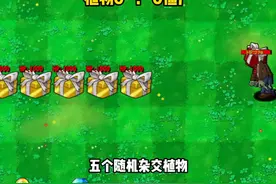 5个随机杂交植物vs五只随机僵尸 #植物大战僵尸杂交版视频封面