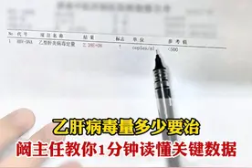 乙肝病毒量多少要治？阚主任教你1分钟读懂关键数据！ #乙肝 #山东肝病医生阚晓 #医者仁心 #健康科普 #抖出健康知识宝藏视频封面