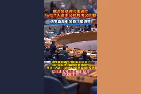 联合国安理会未通过乌克兰人道主义局势决议草案，投票结果为2票赞成，13票弃权！#国际 #新闻 @DOU+小助手 视频封面