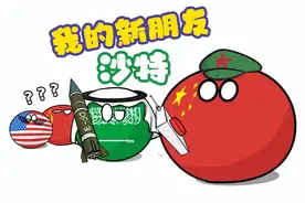 【波兰球】我的新朋友，沙特 #波兰球 #搞笑动画 #波兰球动画视频封面