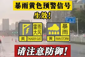 #珠海 雷雨大风黄色预警信号、暴雨黄色预警信号生效！珠海市气象台7月5日9时5分发布。请注意防御，出行注意安全！视频封面