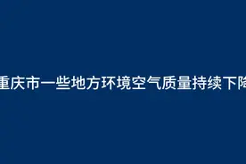 典型案例 | 重庆市一些地方环境空气质量持续下降视频封面