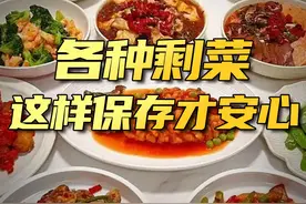 快收藏！超全剩菜储存指南#剩菜剩饭 #媒体精选计划视频封面